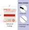 Griffin Silk Bead Cord Perlseide – Size 1 (0.35mm) – 2 Meters per Card – Stainless Steel Needle Attached – for Knotting Pearls, Gemstones, Crystals and Beads